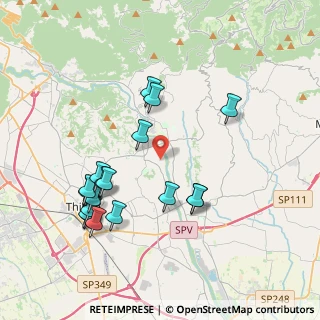 Mappa Via Cinquevie, 36030 Zugliano VI, Italia (4.04222)