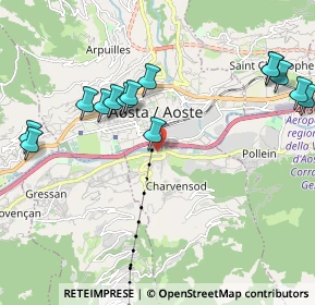 Mappa Località Ampaillant, 11020 Charvensod AO, Italia (2.29929)