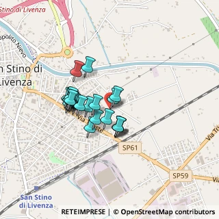 Mappa Via Prabasso, 30029 San Stino di Livenza VE, Italia (0.32083)