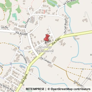 Mappa Via Don Gaspare Zonta, 12, 36030 Zugliano, Vicenza (Veneto)