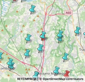 Mappa Via Ruzzella, 21041 Albizzate VA, Italia (6.029)