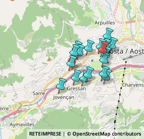 Mappa Località Poinsod, 11010 Sarre AO, Italia (1.35474)