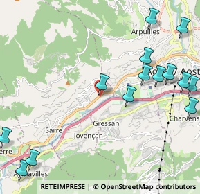 Mappa Località Poinsod, 11010 Sarre AO, Italia (2.79929)