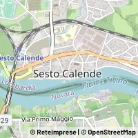 Map Sesto Calende