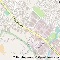 Mapa Cantù