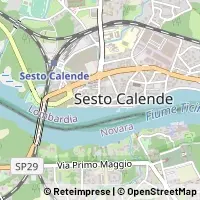 Map Sesto Calende