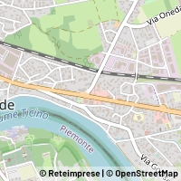 Map Sesto Calende