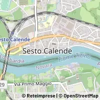 지도 Sesto Calende