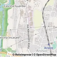 Mapa Arosio