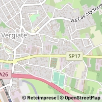 মানচিত্র Vergiate