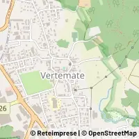 Mapa Vertemate con Minoprio