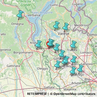 Mappa Via Don Enrico Locatelli, 21029 Vergiate VA, Italia (14.854)