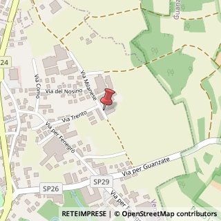 Mappa Via Milanese, 19, 22070 Veniano, Como (Lombardia)