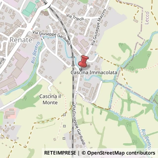 Mappa Via G. Garibaldi, 78, 20838 Renate, Monza e Brianza (Lombardia)