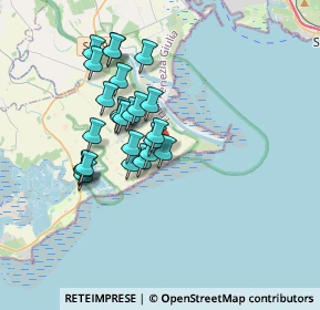 Mappa Via Golameto, 34073 Grado GO, Italia (2.872)