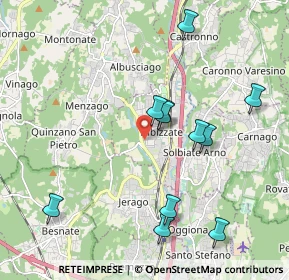 Mappa Via San Giuseppe, 21041 Albizzate VA, Italia (1.99545)