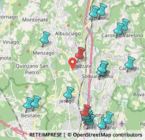 Mappa Via San Giuseppe, 21041 Albizzate VA, Italia (2.59632)