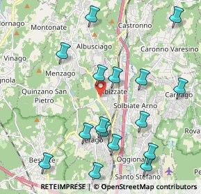 Mappa Via San Giuseppe, 21041 Albizzate VA, Italia (2.33375)