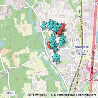 Mappa Via San Giuseppe, 21041 Albizzate VA, Italia (0.28889)