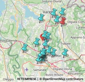 Mappa Via San Giuseppe, 21041 Albizzate VA, Italia (6.583)