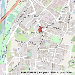 Mappa Via Antonio Locatelli, 68, 24020 Villa di Serio, Bergamo (Lombardia)
