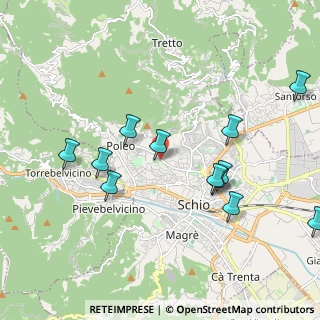 Mappa Via Boggiole, 36015 Schio VI, Italia (2.10083)
