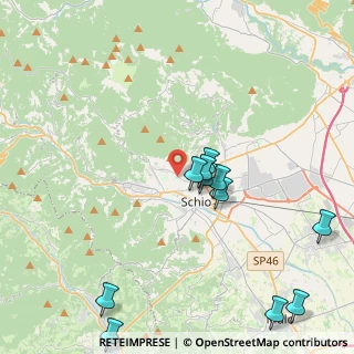 Mappa Via Boggiole, 36015 Schio VI, Italia (4.67636)