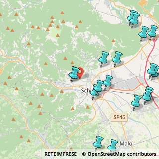 Mappa Via Boggiole, 36015 Schio VI, Italia (5.9895)