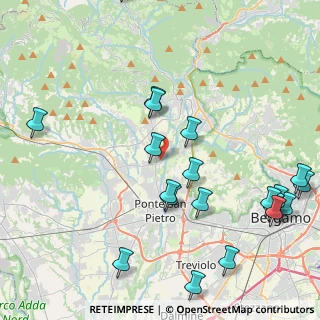 Mappa Via XXIV Maggio, 24030 Brembate di Sopra BG, Italia (5.221)
