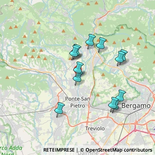 Mappa Via XXIV Maggio, 24030 Brembate di Sopra BG, Italia (3.42615)