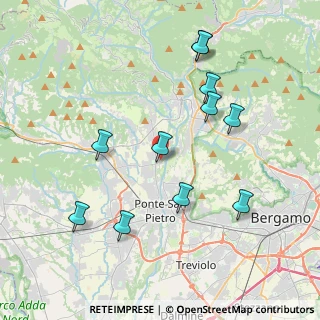 Mappa Via XXIV Maggio, 24030 Brembate di Sopra BG, Italia (4.07455)