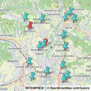 Mappa Via XXIV Maggio, 24030 Brembate di Sopra BG, Italia (2.55688)