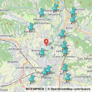 Mappa Via XXIV Maggio, 24030 Brembate di Sopra BG, Italia (2.64)