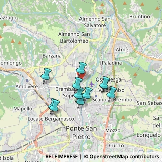 Mappa Via XXIV Maggio, 24030 Brembate di Sopra BG, Italia (1.45273)