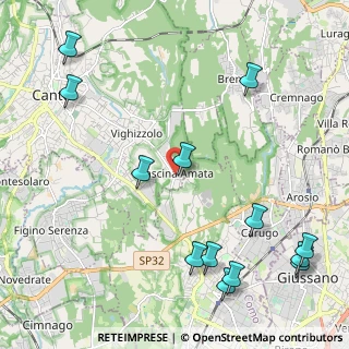 Mappa Via Ugo Foscolo, 22063 Cantù CO, Italia (2.79308)