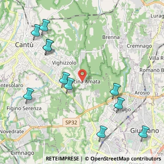 Mappa Via Ugo Foscolo, 22063 Cantù CO, Italia (2.58273)
