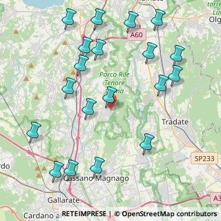 Mappa Via Pio XII, 21040 Carnago VA, Italia (4.94316)