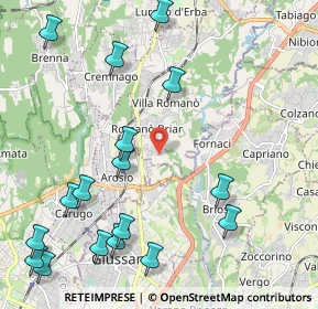 Mappa Via Fabio Filzi, 22044 Inverigo CO, Italia (2.7)