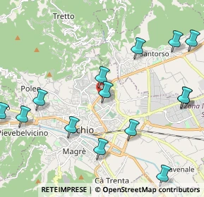Mappa Via Compagni Dino, 36015 Schio VI, Italia (2.69933)