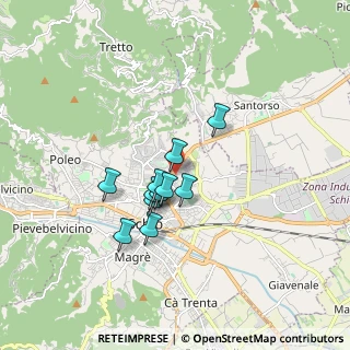 Mappa Via D. Compagni, 36015 Schio VI, Italia (1.22273)