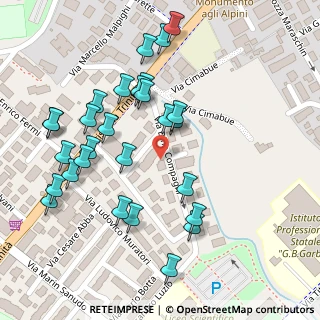 Mappa Via D. Compagni, 36015 Schio VI, Italia (0.125)
