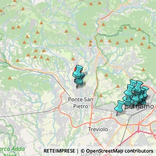 Mappa Via S. Fedele, 24030 Brembate di Sopra BG, Italia (5.509)