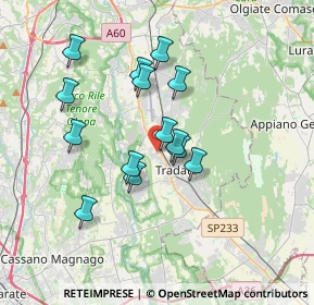 Mappa Via Brodolini Giacomo, 21049 Tradate VA, Italia (3.02643)