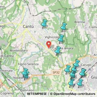 Mappa Via Umbria, 22063 Cantù CO, Italia (2.95)