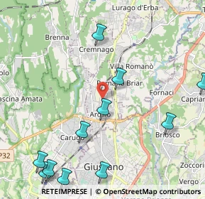 Mappa Arosio - Via Oberdan - Passaggio Livello, 22060 Arosio CO, Italia (2.72818)