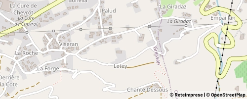 Mappa Gressan