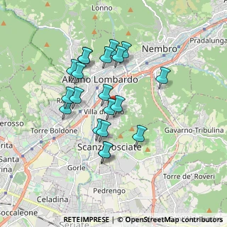 Mappa Via Carrara, 24020 Villa di Serio BG, Italia (1.567)
