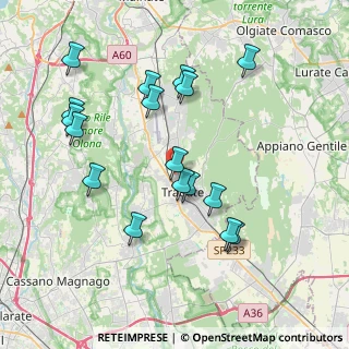 Mappa Via Monte Nevoso, 21049 Tradate VA, Italia (3.92706)