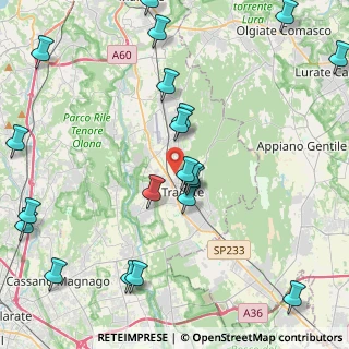 Mappa Via Monte Nevoso, 21049 Tradate VA, Italia (5.437)