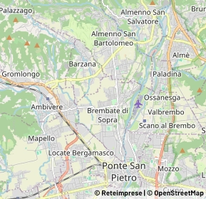 Mappa 24030 Villa D Adda BG, Italia (2.3515)
